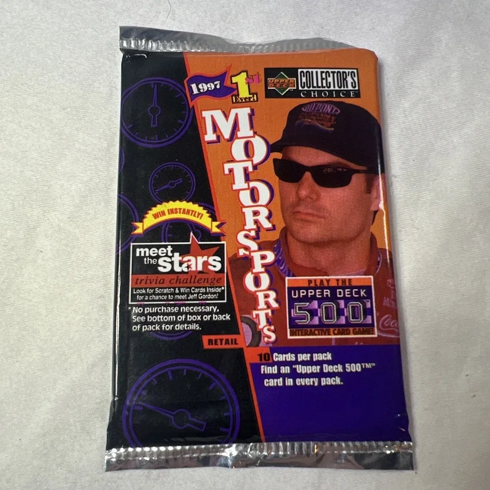 NASCAR 1997 1st! Upper Deck Collector's Choice Motorsports